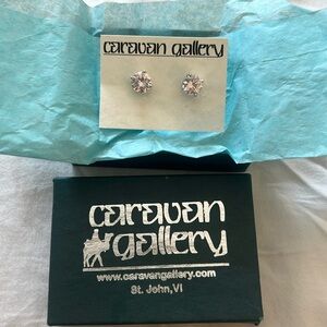 Caravan Gallery Diamond Earrings *NEW IN BOX*